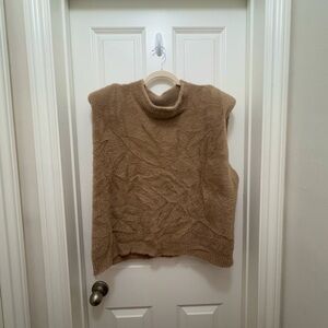 Good American Fuzzy Strong Shoulder Tank